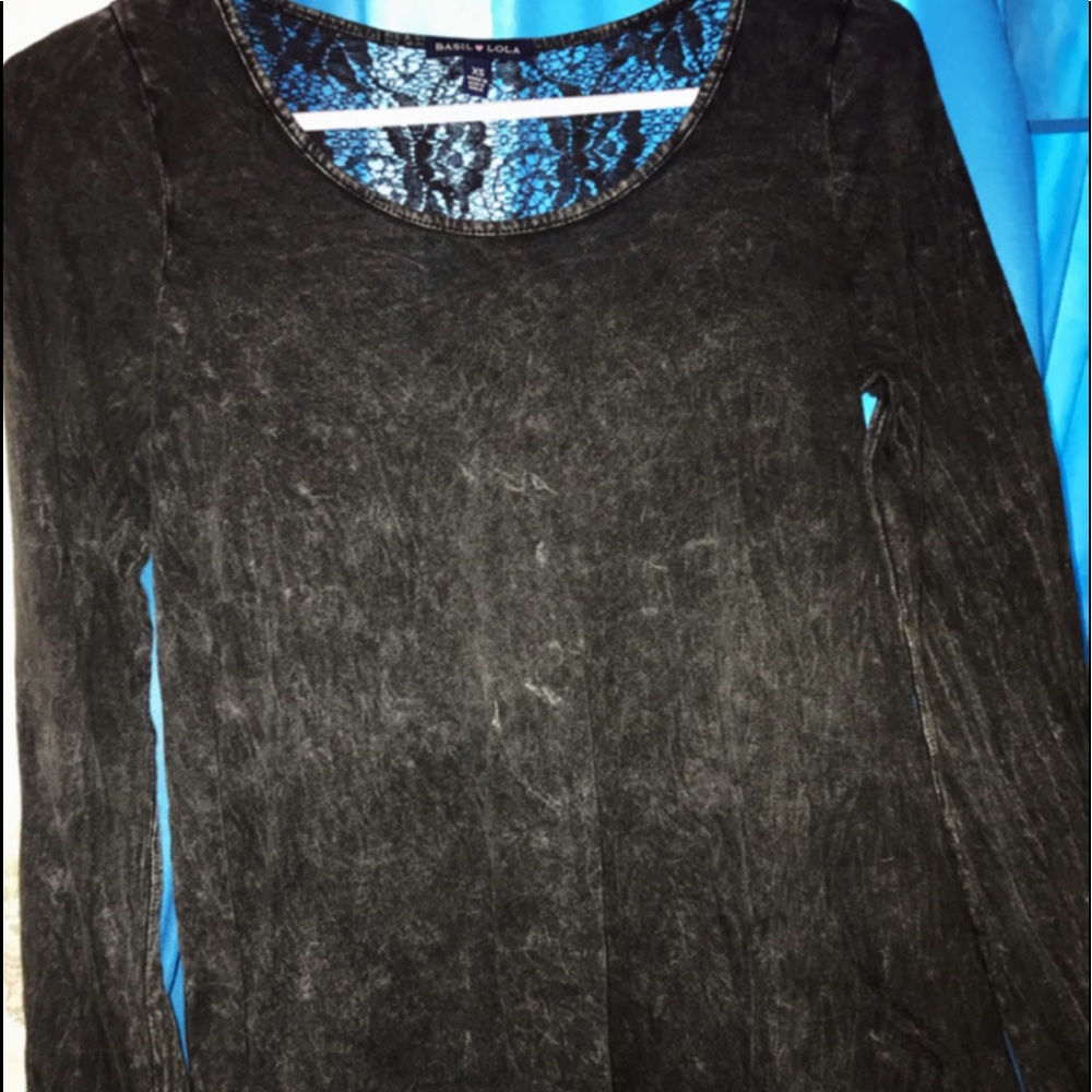 Black sweater shirt